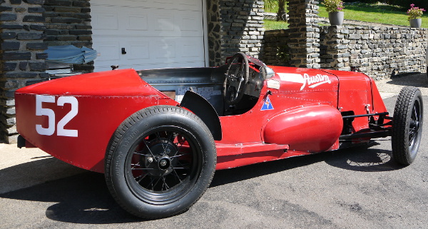 Austin Seven Spécial de 1929 à l'affiche du Grand Prix de Tours