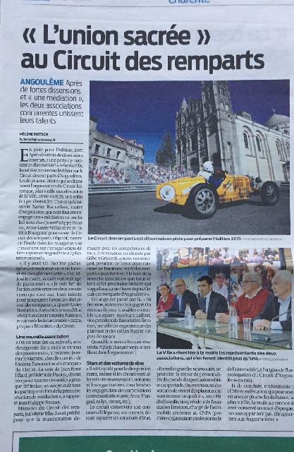 ARTICLE SUD OUEST 10 MARS 2017