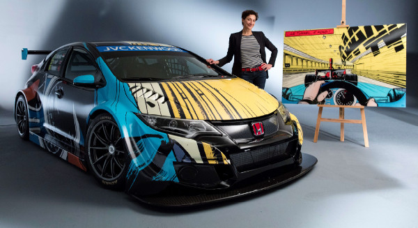 Honda Art Car Michel Vaillant